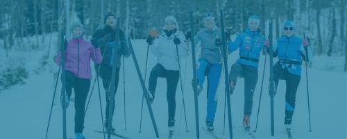 The snowy Põltsamaa invites outside